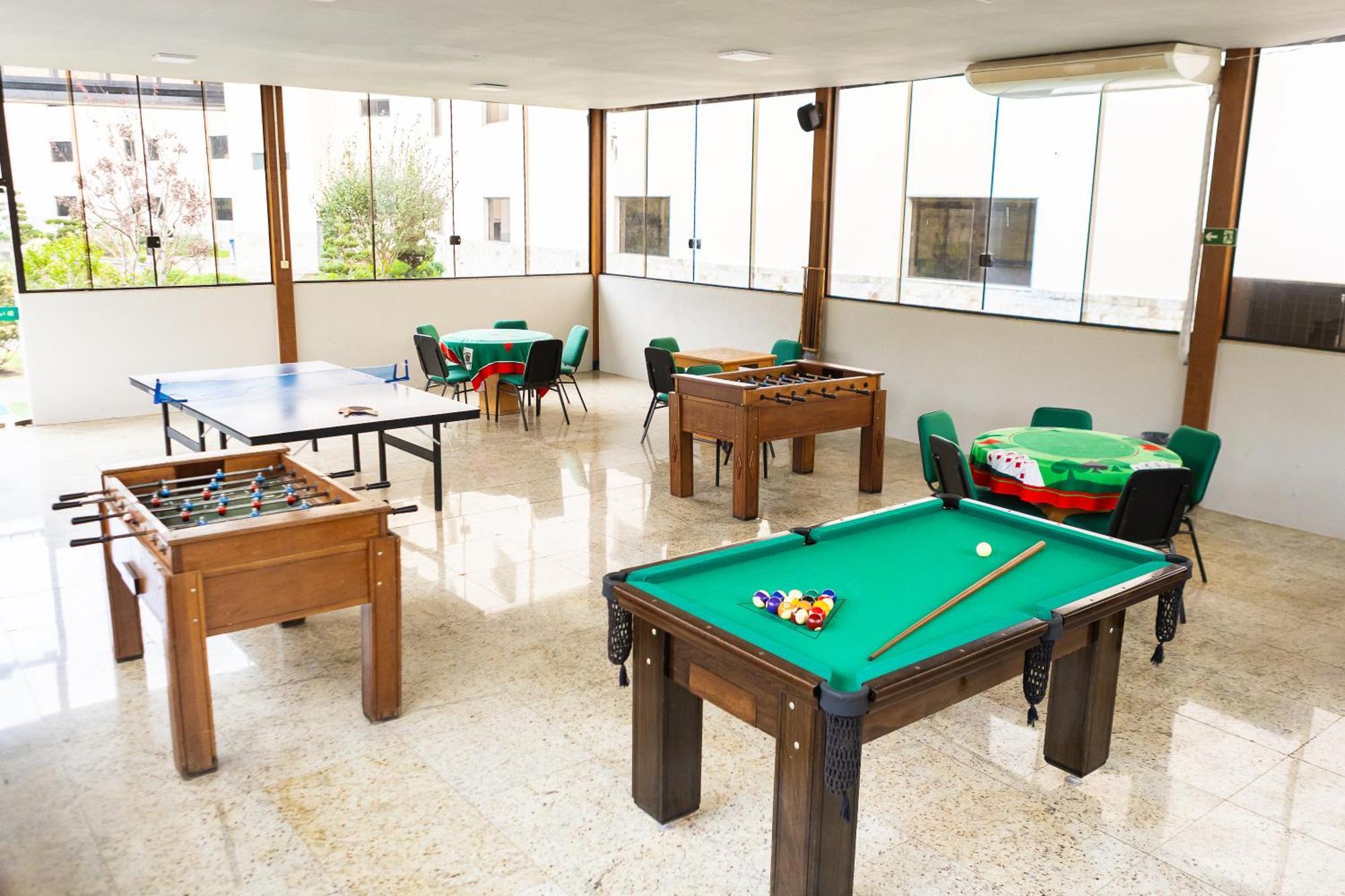 Hotel Golden Park All Inclusive Pocos De Caldas By Nacional Inn Ngoại thất bức ảnh Games room